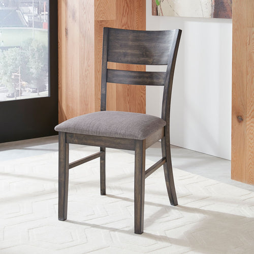 Anglewood Slat Back Upholstered Side Chair by Liberty Furniture 133-C1501S