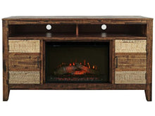 Load image into Gallery viewer, Painted Canyon Electric Fireplace Media Console by Jofran 1600-FP6034