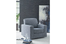 Load image into Gallery viewer, Olwenburg Swivel Accent Chair by Ashley Furniture A3000652 Denim