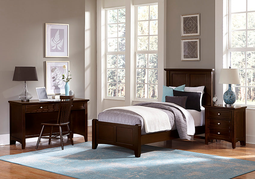 Bonanza Night Stand by Vaughan-Bassett BB27-226 Merlot