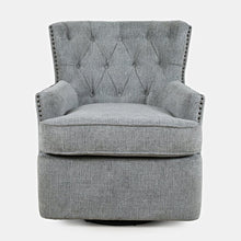 Load image into Gallery viewer, Bryson Swivel Accent Chair by Jofran BRYSON-SW-ASH