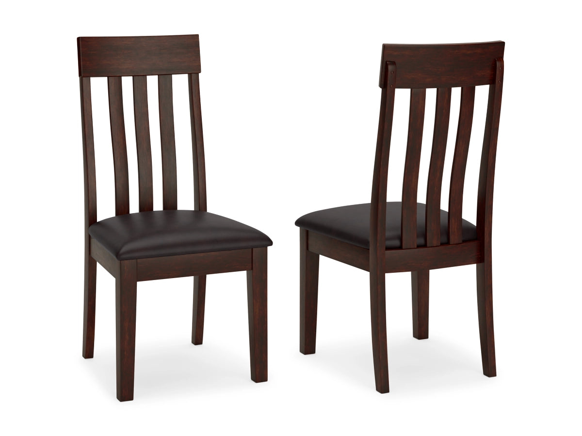 Haddigan Rake Back Upholstered Dining Chair by Ashley Furniture