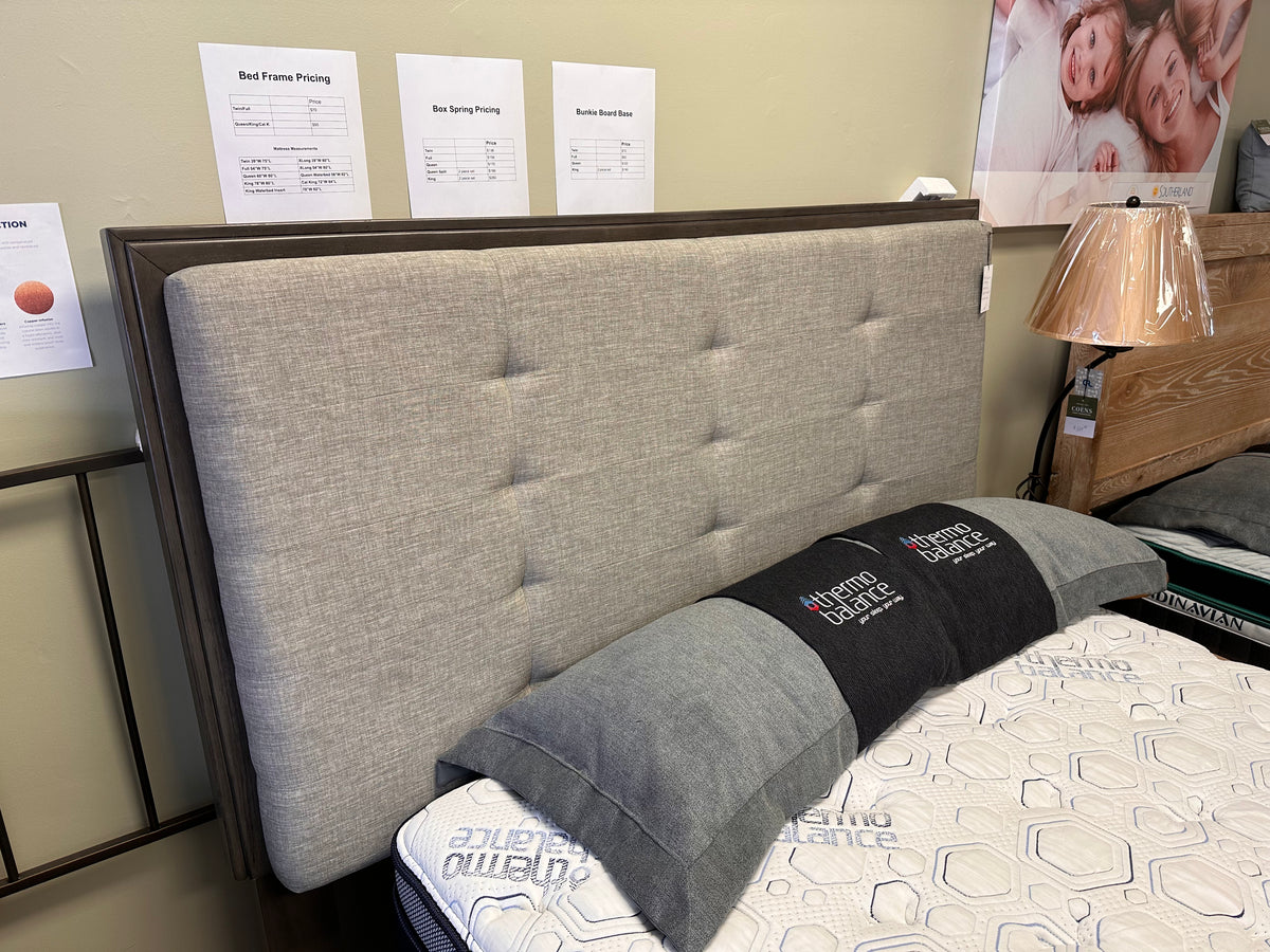 Hallanden Queen Upholstered Bed with Storage by Ashley Furniture