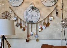Load image into Gallery viewer, Mixed Metallic Star Swag Garland by Ganz CX181054