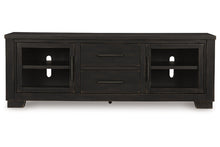 Load image into Gallery viewer, Galliden 80" TV Stand by Ashley Furniture W841-168 Black