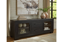 Load image into Gallery viewer, Galliden 80" TV Stand by Ashley Furniture W841-168 Black