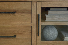 Load image into Gallery viewer, Galliden 80" TV Stand by Ashley Furniture W841-68 Light Brown