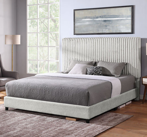 Panel Bridger Queen Bed by Legends Furniture ZBRD-7003QN Mondo Grey