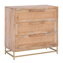 Load image into Gallery viewer, Raphael Three Drawer Cane Cabinet by Linon/Powell 19A6017C3