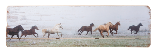 Running Horses Wall Decor by Ganz CB180544