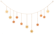 Load image into Gallery viewer, Mixed Metallic Star Swag Garland by Ganz CX181054