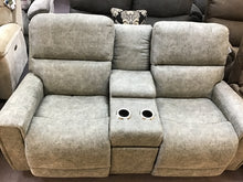 Load image into Gallery viewer, Apollo Power Reclining Loveseat w/ Headrest & Console by La-Z-Boy Furniture U49-757 E153755 Charcoal