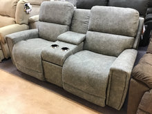 Load image into Gallery viewer, Apollo Power Reclining Loveseat w/ Headrest & Console by La-Z-Boy Furniture U49-757 E153755 Charcoal
