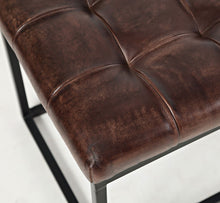 Load image into Gallery viewer, Hogan Leather Bench by Jofran 1730-78 Dark Sienna