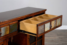 Load image into Gallery viewer, Santa Fe 60" TV Console-Dark Chocolate by Sunny Designs 2733DC2