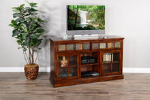 Load image into Gallery viewer, Santa Fe 60" TV Console-Dark Chocolate by Sunny Designs 2733DC2