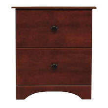 Load image into Gallery viewer, Cinnamon Fruitwood 2-Drawer Nightstand by Perdue 11212 Discontinued