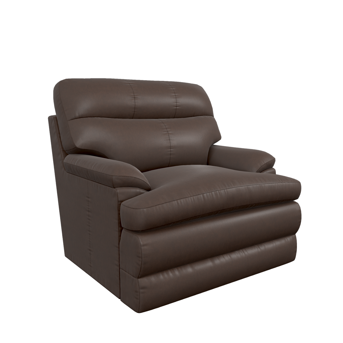 Miles Leather Chair by La-Z-Boy Furniture 237-692 LB178178 Walnut  Discontinued leather & style