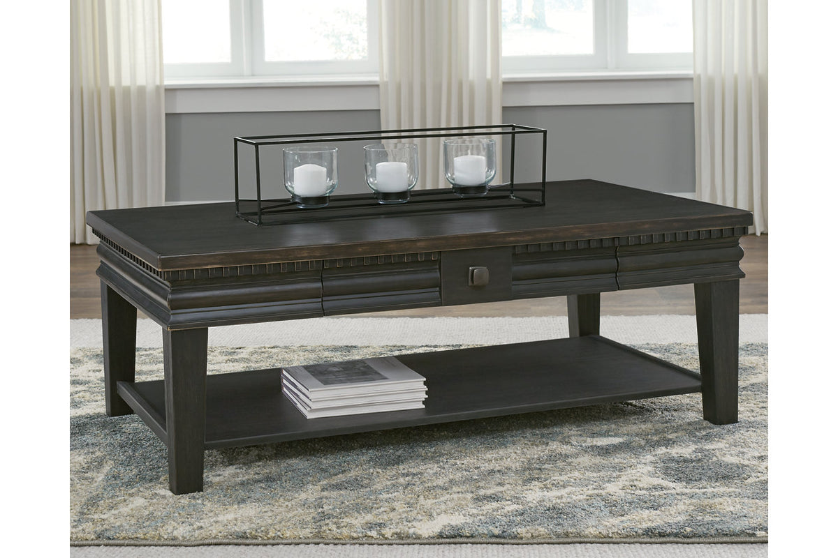 Ashley furniture　コーヒーテーブル　丸脚　輸入家具　アンティーク Ashley furniture コーヒーテーブル 丸脚 輸入家具 アンティーク