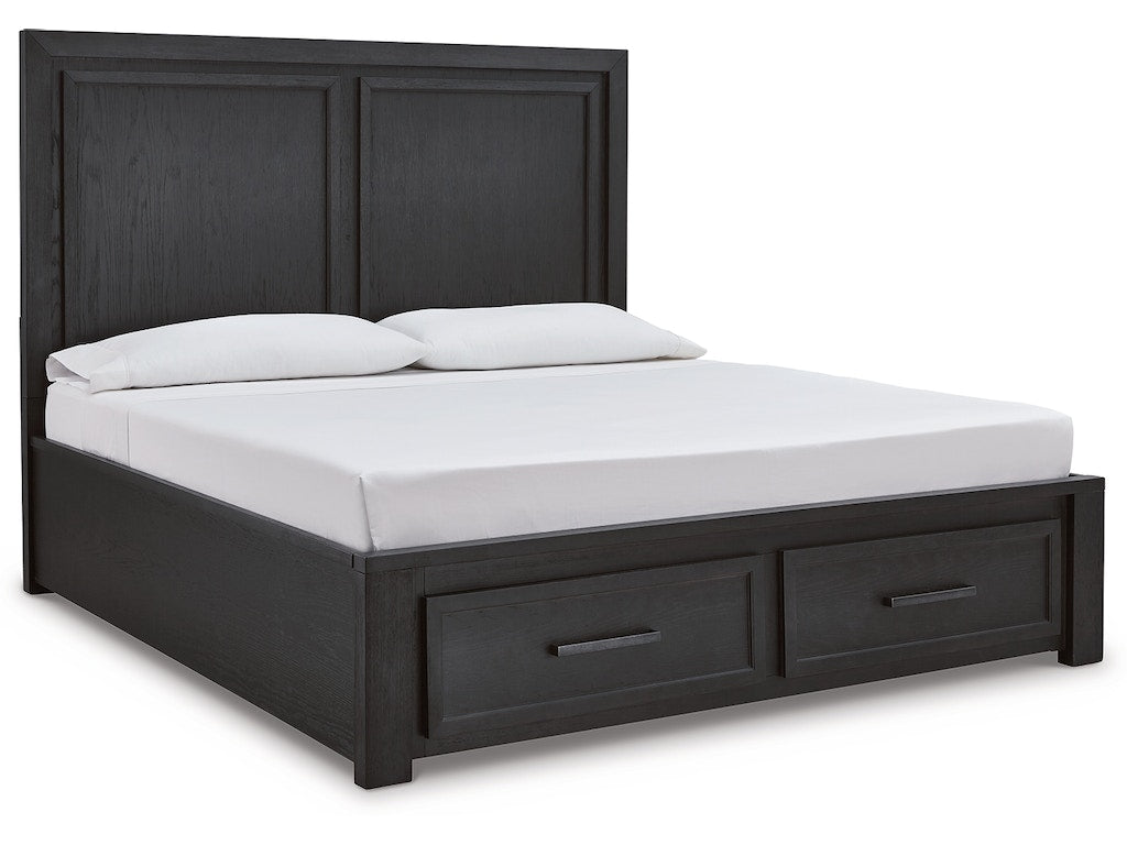 Russelyn Gray Platform Storage Bedroom Set from Ashley