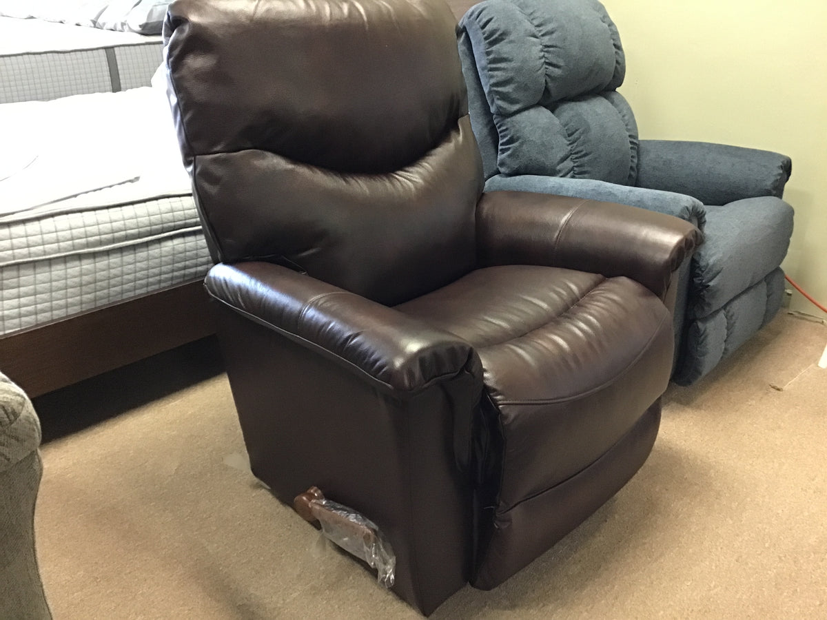 Lazy boy 2025 james leather recliner