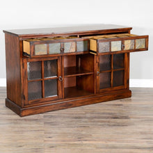Load image into Gallery viewer, Santa Fe 60" TV Console-Dark Chocolate by Sunny Designs 2733DC2
