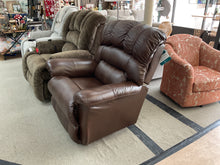 Load image into Gallery viewer, Randell Leather Power Rocking Recliner w/ Headrest &amp; Lumbar by La-Z-Boy Furniture 10X-777 LB160175 Harvest