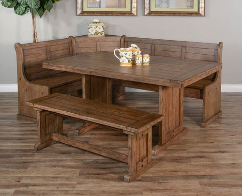 Doe Valley Breakfast Nook by Sunny Designs 0113BU-BL,BS,SB,T Buckskin