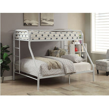 Load image into Gallery viewer, Tritan Twin/Full Bunk Bed by Acme Furniture 02053WH White