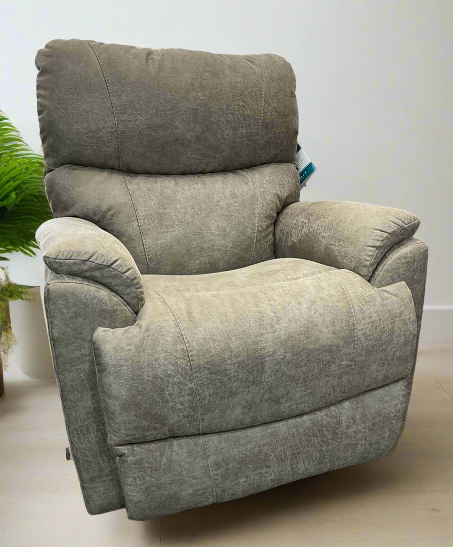 Trouper Power Wall Recliner w/ Headrest & Lumbar by La-Z-Boy Furniture 16X-724 E153765 Sable