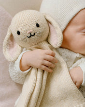 Load image into Gallery viewer, Baby Bunny Lovey by cuddle+kind Oatmeal