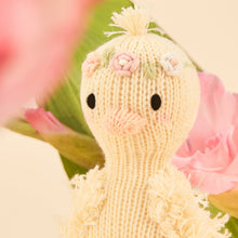 Load image into Gallery viewer, Tiny Flora the Duckling by cuddle+kind Mauve
