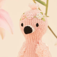 Load image into Gallery viewer, Tiny Penelope the Flamingo by cuddle+kind