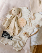 Load image into Gallery viewer, Baby Bunny Lovey by cuddle+kind Oatmeal