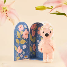 Load image into Gallery viewer, Tiny Penelope the Flamingo by cuddle+kind