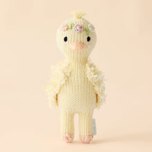 Load image into Gallery viewer, Tiny Flora the Duckling by cuddle+kind Mauve