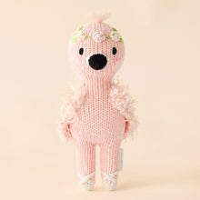 Load image into Gallery viewer, Tiny Penelope the Flamingo by cuddle+kind