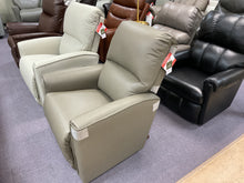 Load image into Gallery viewer, Cade Leather Rocking Recliner by La-Z-Boy Furniture 10-803 LB206175 Stone