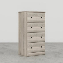 Load image into Gallery viewer, Essential 23&quot; 4 Drawer Chest by Perdue 10234W Swedish Grey Elm