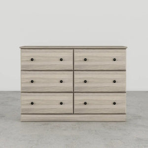 Essential 45" 6 Drawer Dresser by Perdue 10446W Swedish Grey Elm