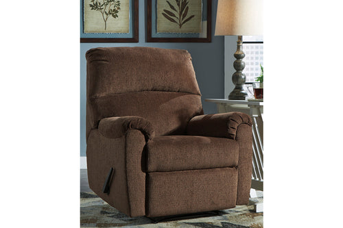 Nerviano Manual Recliner by Ashley Furniture 1080229 Chocolate