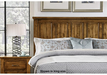 Load image into Gallery viewer, Maple Road Mansion Bed w/ Low Profile Footboard 118-669, 733, 966, MS-MS2 Antique Amish