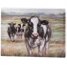 Load image into Gallery viewer, Primitives by Kathy Dairy Cows Canvas Wall Art 120237