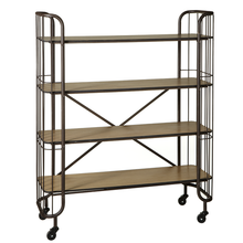Load image into Gallery viewer, Four Tier Shelf on Wheels by Ganz 131465