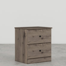 Load image into Gallery viewer, Essentials 21" 2 Drawer Night Stand by Perdue 13212 Weathered Gray Ash