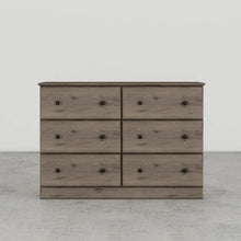 Load image into Gallery viewer, Essential 45&quot; 6 Drawer Dressser by Perdue 13446W Weather Grey Ash