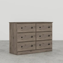 Load image into Gallery viewer, Essential 45&quot; 6 Drawer Dressser by Perdue 13446W Weather Grey Ash