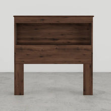 Load image into Gallery viewer, Essential Twin Bookcase Headboard by Perdue 15031B Aspen Oak