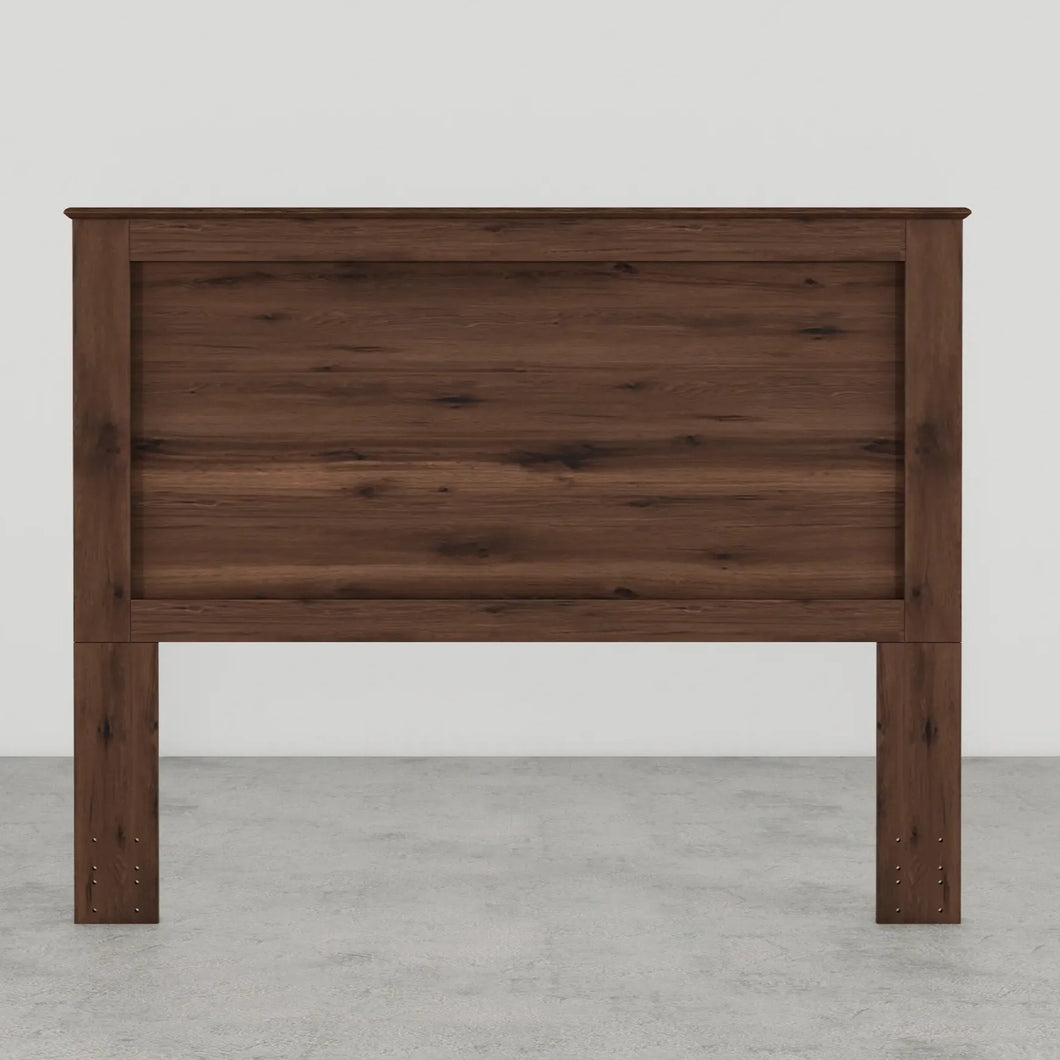 Essential Q/F Panel Headboard by Perdue 15036 Aspen Oak
