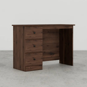 Essential 44" 3 Drawer Desk by Perdue 15443 Aspen Oak